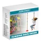 Kruzzel 25367 Kids Swing with Climbing Rope, Multicolor