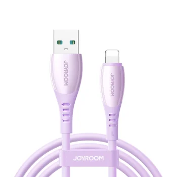 Joyroom S-A59 Vibrant Series USB-A to Lightning Cable 3A 1.2m - Purple
