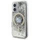 Hello Kitty iPhone 16 Case Liquid Glitter Fever MagSafe, Gold
