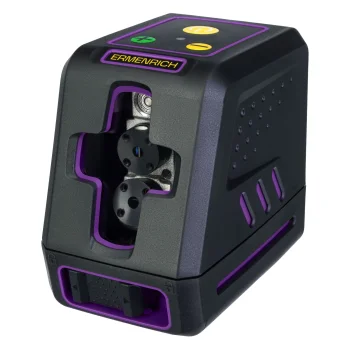 Ermenrich LT20 Cross Line Laser Level, Red Beam, 15 m
