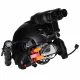 Kids Tactical Commando Set: Helmet, Flashlight, Sound Effects, Black