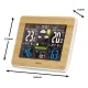 Alecto WS-1560 Weather Station with Wireless Sensor, Bamboo