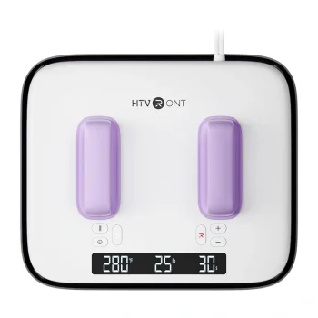 HTVRONT HPS07 Heat Transfer Press 30.5 x 25.4 cm, Purple