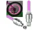 LED Glowing Bike Valve Caps Pink (2 Pcs)