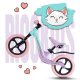 Ricokids Funnu Kids Balance Bike, 12 inches