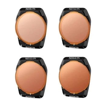 Sunnylife A3S-FI927 ND/PL Filter Set for AIR 3S, 4 pcs