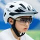 Rockbros LK-67 Youth Bike Helmet with Detachable Visor 54–58 cm - White