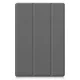 Samsung Galaxy Tab A8 10.5 (2021) (2022) (SM-X200/X205) Trifold Stand PU Leather Hard Protective Cover Case, Grey