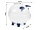 Small Glass Piggy Bank for Adults and Kids, Clear Coin Bank for Saving Money and Bills