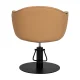 Hairdressing Chair Gabbiano Copenhagen Brown with Black Base