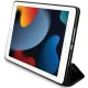 Karl Lagerfeld Saffiano Monogram Ikonik Folio Case for iPad 10.2\" (7th Gen) - Black