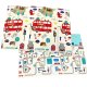 NICEKIDS Double-sided Foldable XPE Foam Play Mat Pad Rug for Kids, 200x150cm, London