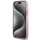 Karl Lagerfeld iPhone 15 Plus Case Ring Stand Karl & Choupette MagSafe, Pink