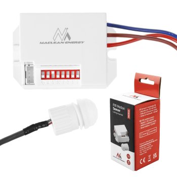 Maclean MCE32 PIR Motion Sensor, 360°, 800W