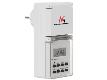 Maclean Digital Outdoor Timer, Random Function, 3600W, IP44, MCE08