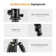 K&F Concept B234A1 Tripod with BH-28 Ball Head and Remote Control