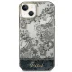 Guess Porcelain Collection Case for iPhone 14 Plus - Gray