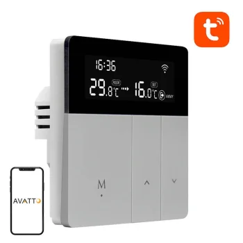 Avatto WT50-BH-3A Wi-Fi Smart Boiler Thermostat (Grey)
