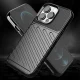 Dėklas iPhone 13 Pro telefonui Thunder Case, TPU, žalias