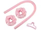 Heatless Hair Roller Set with Hair Clip and Scrunchies