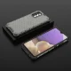 Case for Samsung Galaxy A03s Honeycomb Armored Cover with TPU Frame, Black