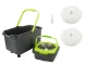 360° Rotating Mop with Bucket, Dispenser and 2 Microfiber Pads