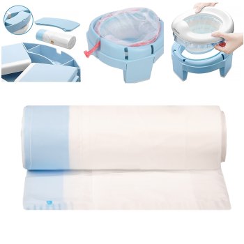 Disposable Replacement Bags for Nicekids Nightstand, 10 Pcs