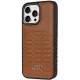 Audi iPhone 14 Pro Max Case Synthetic Leather MagSafe, Brown