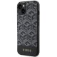 Guess iPhone 14 Plus Case G Cube Stripes MagSafe, Black