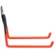 Wall Mounted Bicycle Rack DA237, Black/Orange