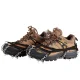 Trizand Ice Snow Traction Cleats Crampons Anti-Slip Snow Shoes Cleats for Men Women Hiking, Size 36-40