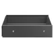 Ergo Office ER-302 B Flat Under-Desk Drawer, Black