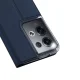 Dux Ducis Skin Pro Flip Case for Oppo Reno 8 Pro with Stand and Card Pocket, Blue