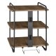 Maclean MC-978 3-Shelf Cabinet, 454x400x496mm