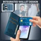 Samsung Galaxy A35 ( SM-A356E/DS ) LC.IMEEKE PU Leather Wallet Protective Book Case Cover, Blue