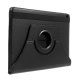 Huawei MediaPad M3 Lite 10.1\" Litchi Texture Rotary Stand Leather Case, Black