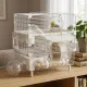 Petsi 3-Level Cage for Small Rodents with Accessories, White