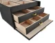 Soulima Jewelry Box with Key, Black