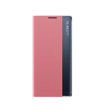 New Sleep Flip Case for Samsung Galaxy S25 Edge Pink