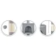 Cat scratching tower Pethaus 111 cm PH-005, grey