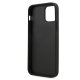 Guess GUHCP12SPU4GHBR iPhone 12 mini 5,4\\\" brūns cietais futrālis 4G Triangle Collection | brown hardcase
