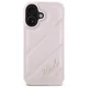 Karl Lagerfeld iPhone 16 Case Quilted Signature, Pink