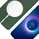 3mk Smoke MagCase for Samsung Galaxy S24 with MagSafe, Green-Translucent