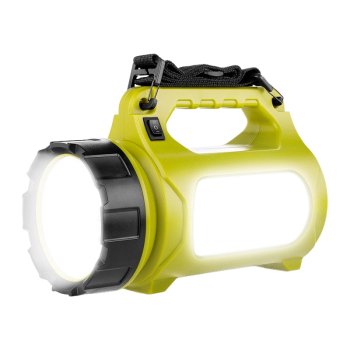Lepro 3300006 Camping Lamp with Power Bank, 1000 lm, 3600 mAh, Green