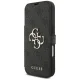 Guess Book 4G Metal Logo Folio Case for iPhone 17 Pro - Black