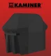 Kaminer Garden BBQ Cover 147x63x131 cm, Black