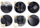 Поворотное Детское Автокресло Nukido Aero Line Чёрное 0-36 кг ISOFIX