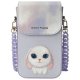 Nimmy Big Eyed Pet 2.0 Rabbit 3-in-1 Phone Bag + Wallet + Tracker Case, Purple