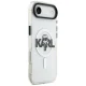 Karl Lagerfeld IML Karl Sketch Logo MagSafe Case for iPhone 17 Air, Transparent