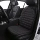 Heated Car Seat Cover with 2 Heat Settings, 12V, Black